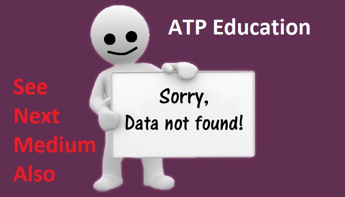 Sorry Data Record not found!